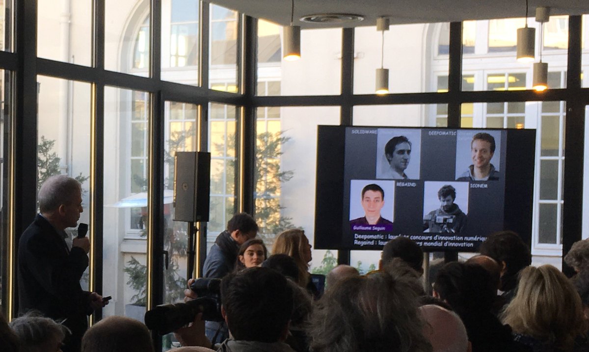 Agoranov_innov's tweet photo. Nos #startups @iconem @Deepomatic @Regaind citées par #JeanPonce: Lancement de la stratégie de la #france #IA #tech https://t.co/67lYZNVK4g