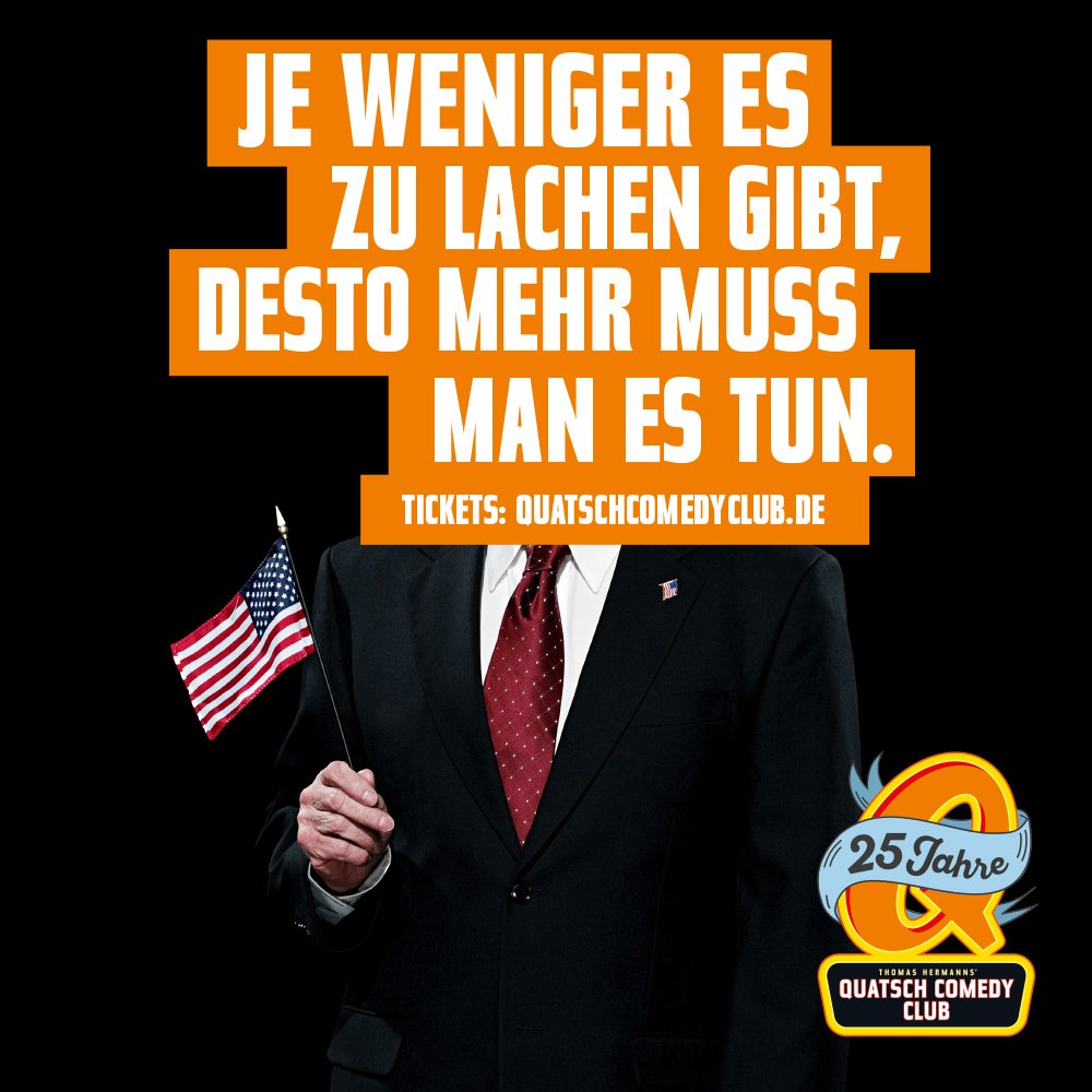 In Comedy we trust. #lachenisttrump(f) #InaugurationDay