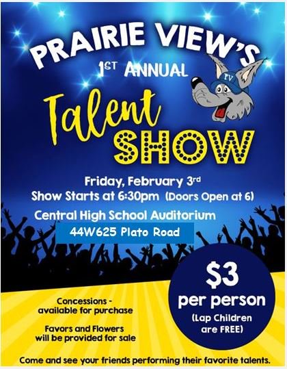 Central301's tweet photo. Come see the talents of our #PVCoyotes at the first annual Talent Show on February 3rd at CHS. https://t.co/7NPqY6FyRp https://t.co/DNKGjyz7A6