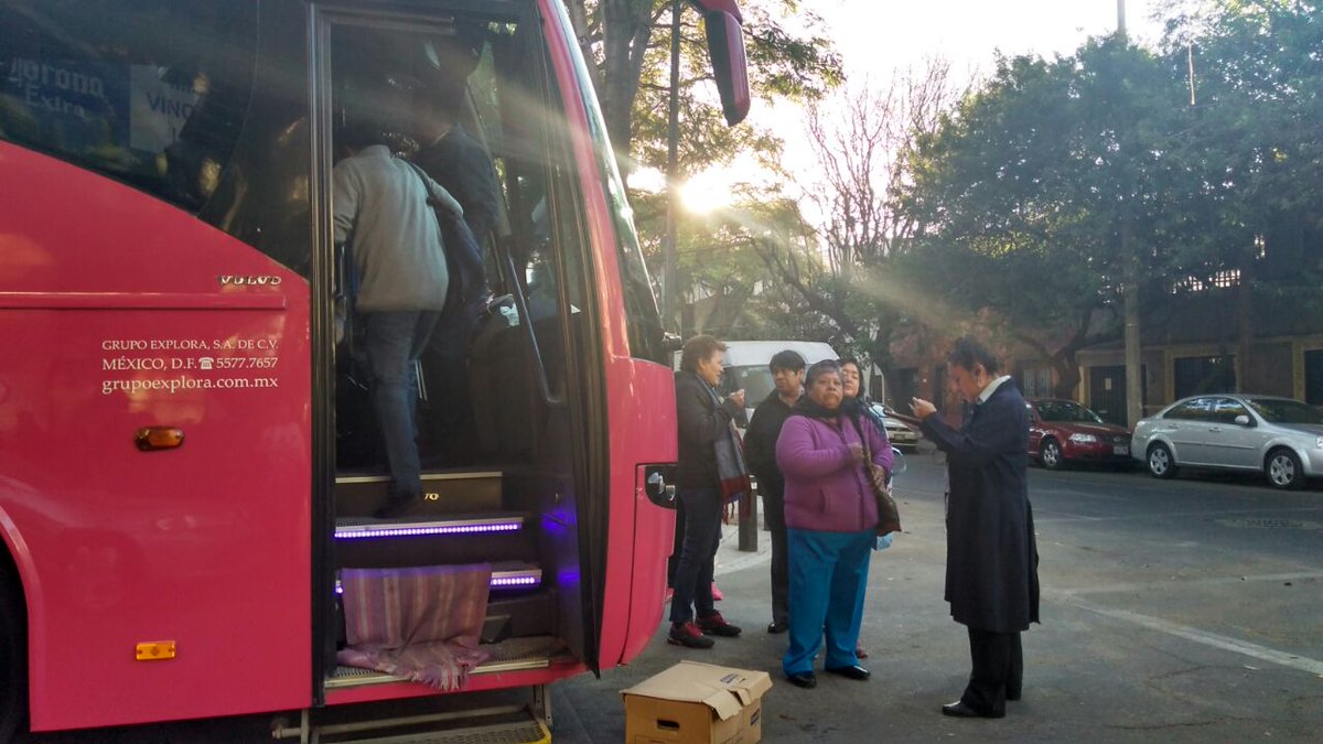 captralirCDMX's tweet photo. La primera excursión del año de los pensionados y jubilados de la CAPTRALIR! https://t.co/aGYmimaZoV