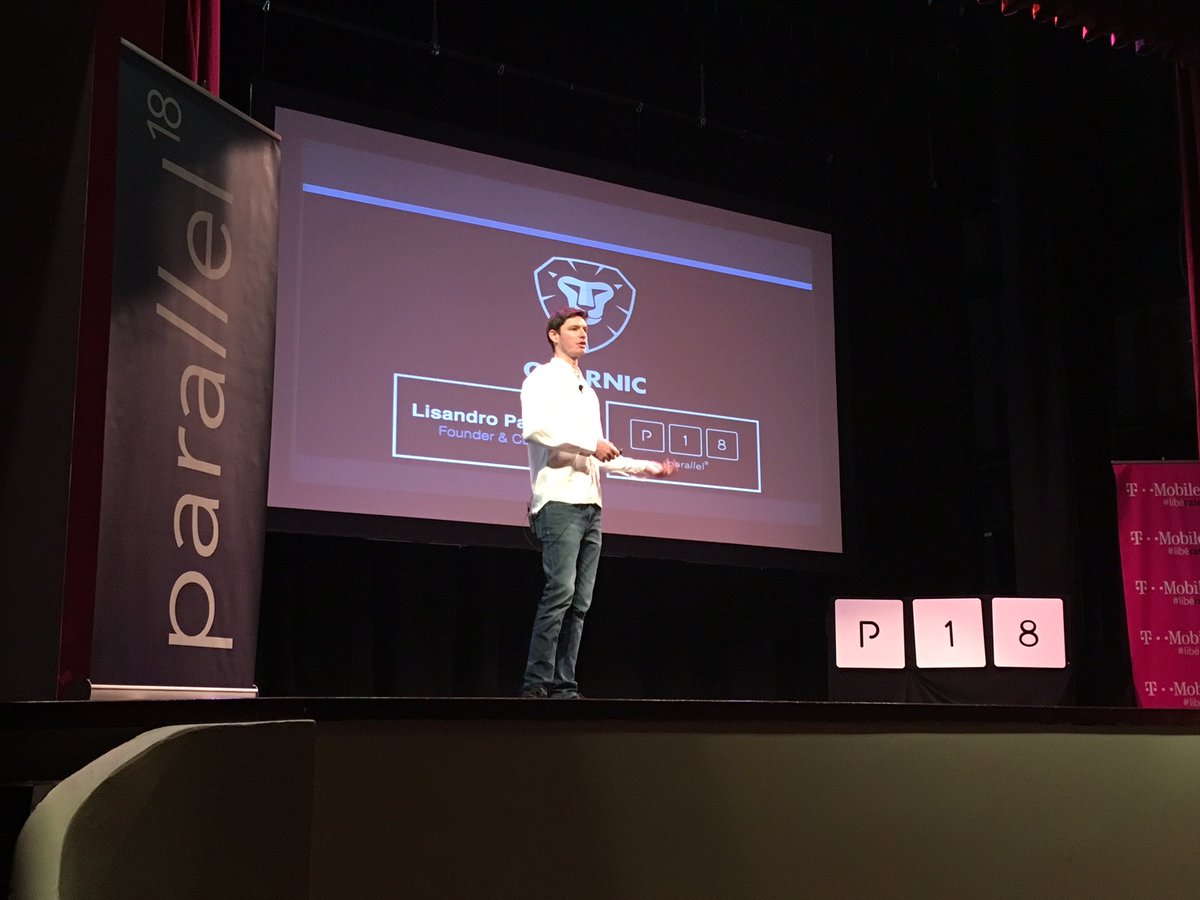 p18startups's tweet photo. Here to make security more efficient is @guarnicapp #p18demoday https://t.co/KD73HMBojg