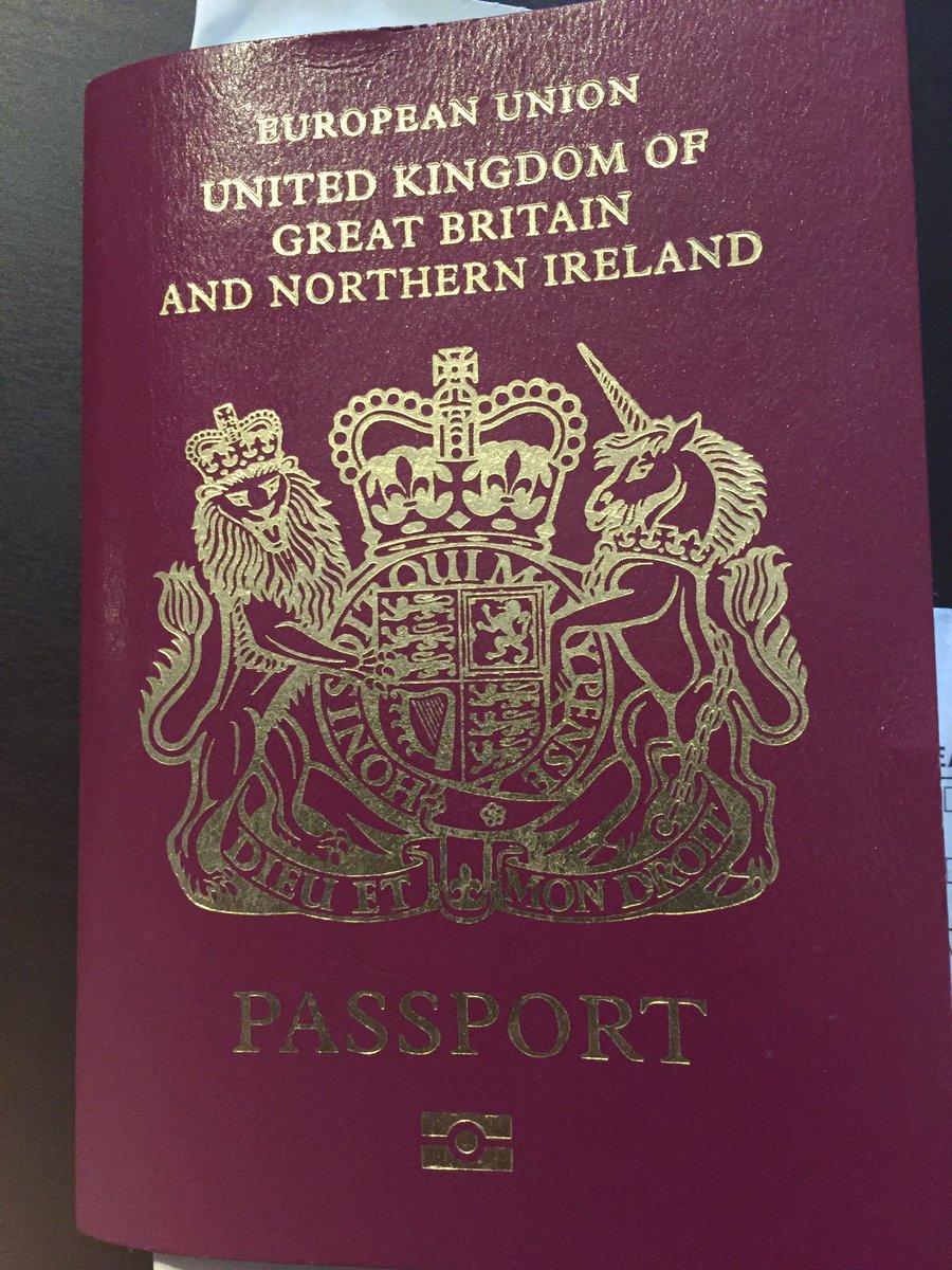 So unicorns aren't real huh?
So why the heck is there on on my passport?!🦄