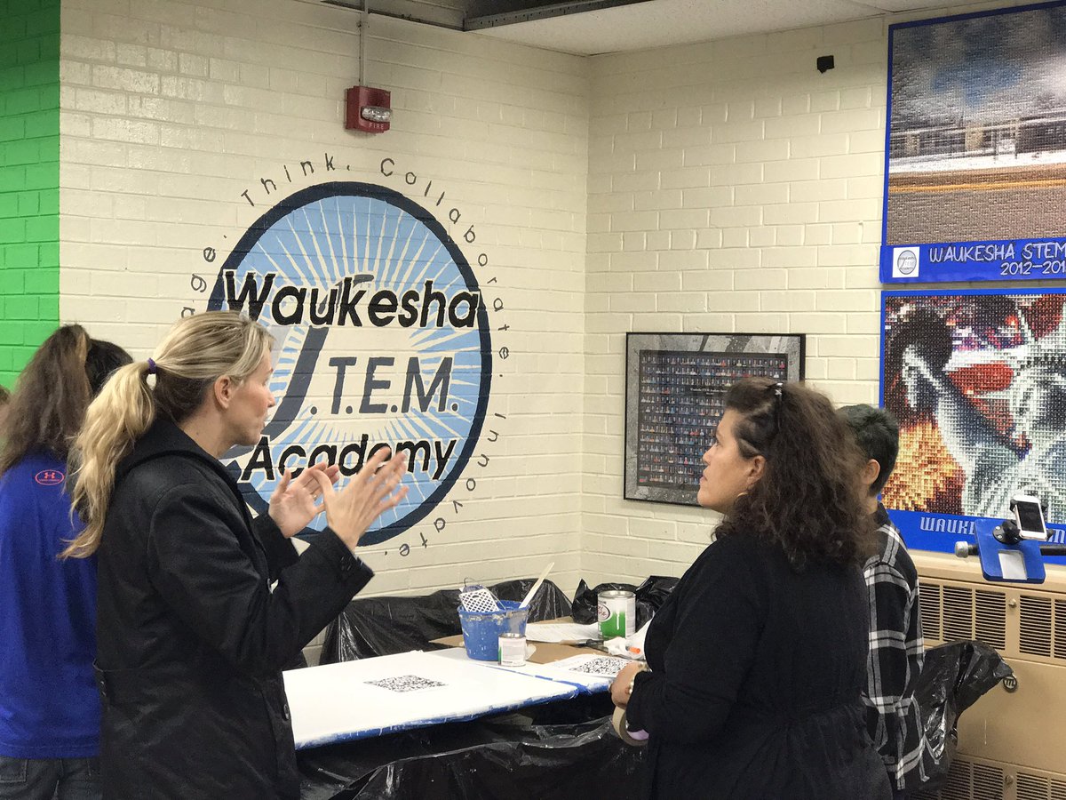 STEM_Saratoga's tweet image. #StudentProposal #STEaM projects being showcased with such pride. @Institute4PL @nacol @knowledgeworks @BIEpbl @CompetencyWorks @Innov8WI