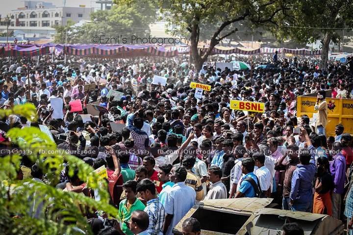 OurErode's tweet photo. DAY-4 #Erode people's supporting Jullikattu
@Actor_Vijay @news7tamil https://t.co/5F0MgBV7sh