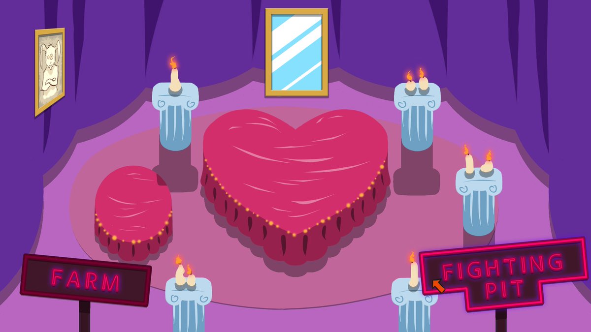 FishmooseInt's tweet photo. Renovated "Lover´s Den" in our game-jam game "Bunny Breeding Simulator" https://t.co/xnbFhl010n https://t.co/Y7mPfCwp6q