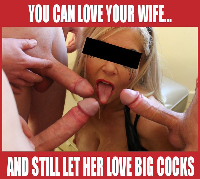 You can love your #HotWife &amp; still let her #LoveBigCocks #CuckoldCaptions @HotWife2015 @HotWife937 @HotWifeJackie<a href="/tag/hotwife"class="tags">#HotWife</a><a href="/tag/lovebigcocks"class="tags">#LoveBigCocks</a><a href="/tag/cuckoldcaptions"class="tags"><span>#cuckoldcaptions</span></a>