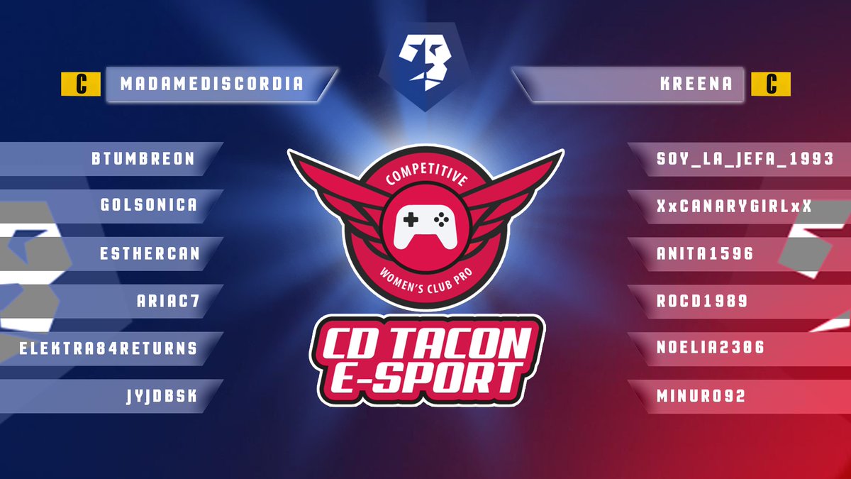 JuanmaViera27's tweet photo. #ESports🎮#porfinVFO | Plantilla de @ESports_CDTACON para la @VFOspain: https://t.co/akvHCwBJk2