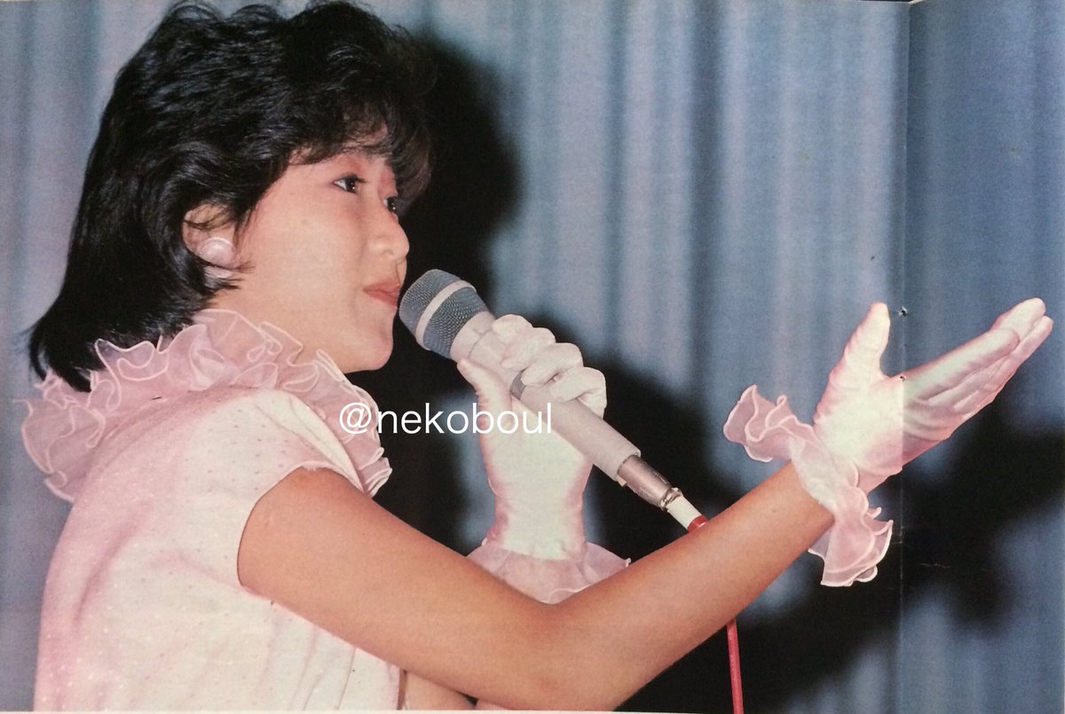 岡田有希子ちゃんの新曲「二人だけのセレモニー」発表＆握手会潜入ルポ