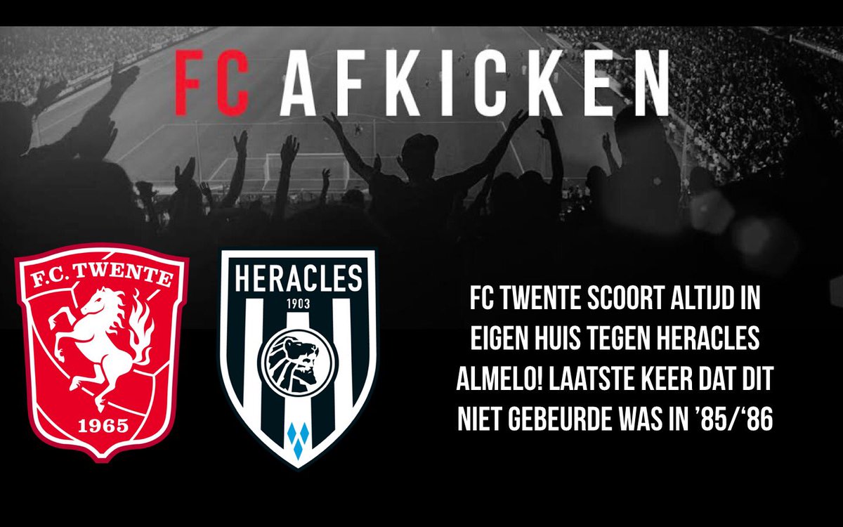 Doelpuntengarantie in de Derby van Het Oosten! <a href="/FCAfkicken/">FC Afkicken</a> is erbij vanavond in een uitverkochte Grolsch Veste! #tweher #Eredivisie