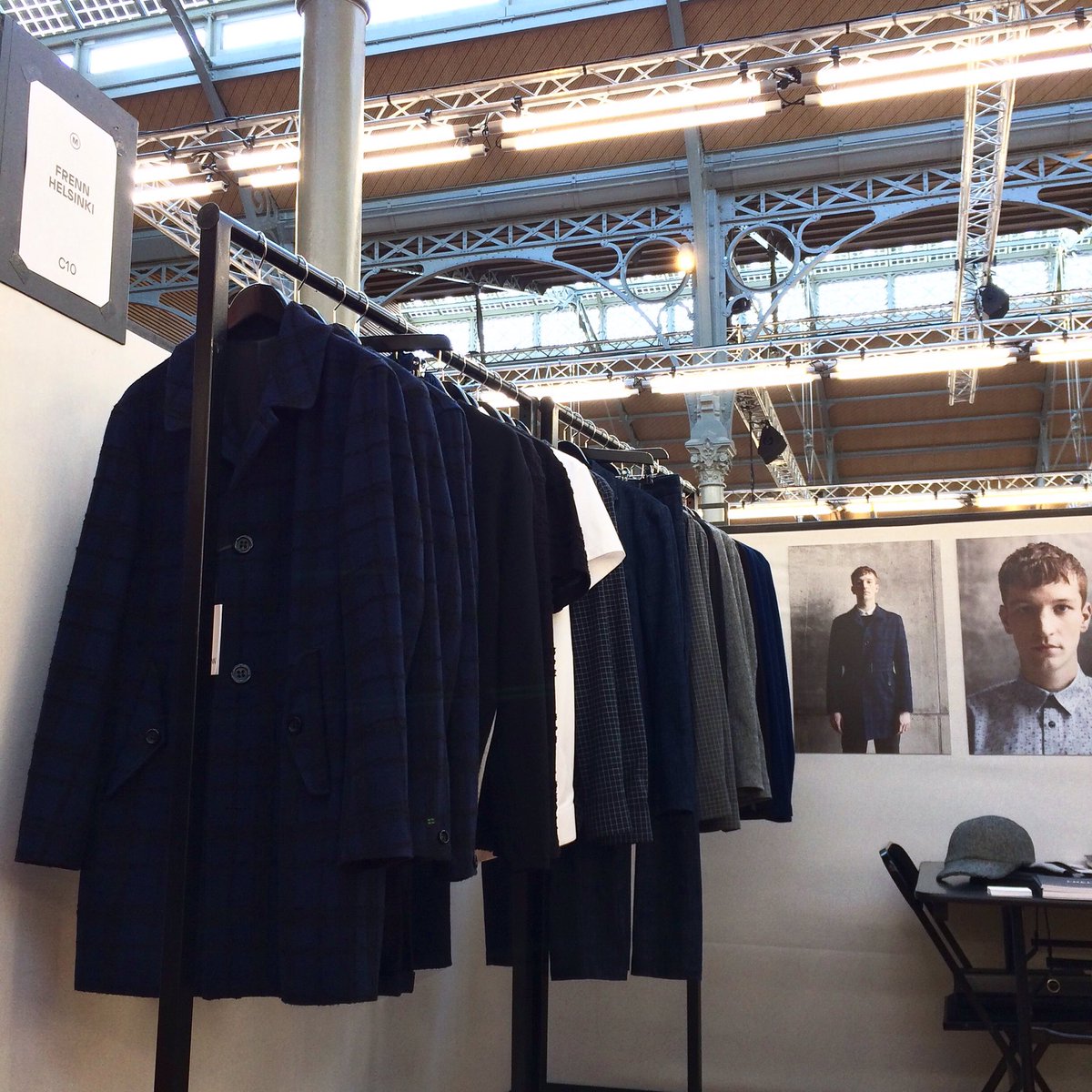 @frenncompany #AW17 collection at @tranoifashion men's in #ParisFashionWeek. January 20-22.