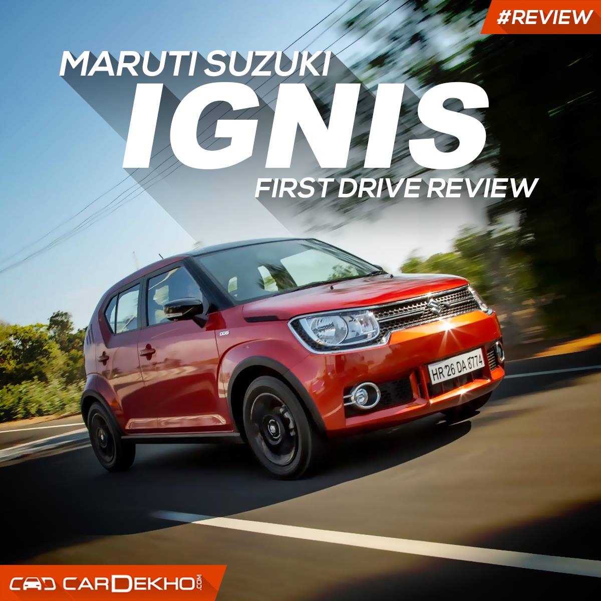 CarDekho's tweet photo. We drove the #Ignis to see just what makes it a car for the millennials. Read @ https://t.co/Q8nlH55KLJ
#nexaexperience @Maruti_Corp https://t.co/K1zX65WJoF