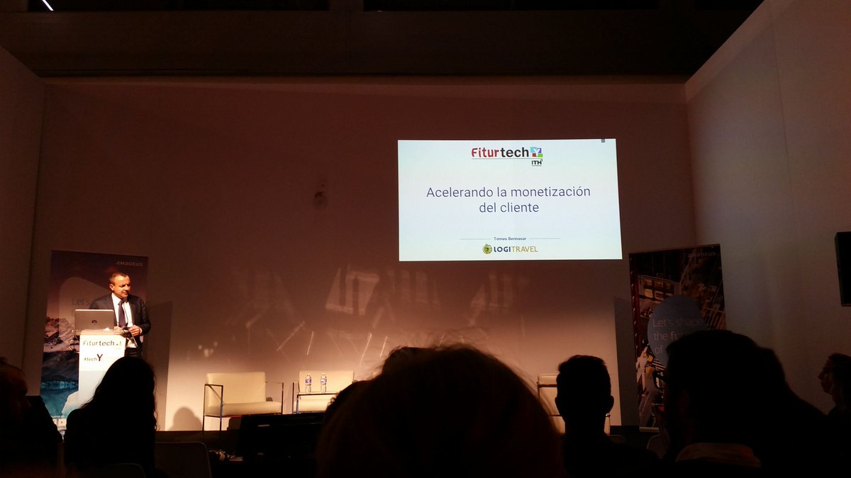 _angel_ferrer's tweet photo. Interesantes conferencias ahora en #fiturtech sobre el futuro del viaje, monetization y distribución #FITUR2017 conducidas por @amadeusESP https://t.co/JrHR9rJn7g