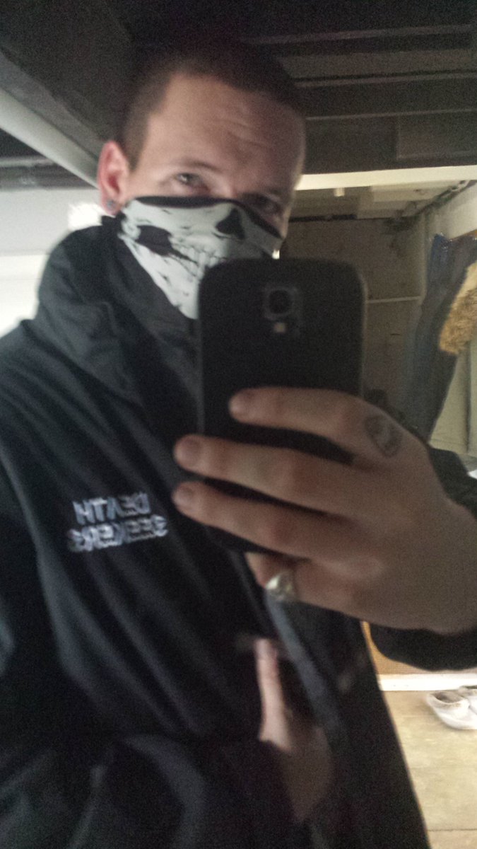 ProvingDemons's tweet image. mmm warm n cozy in my new team jacket, death seekers paranormal