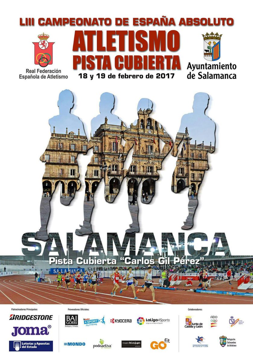atlet_salamanca's tweet photo. Ese cartel del Campeonato de España absoluto PC en Salamanca, con Super Nacho y @MiguelMartin_7 como protagonistas! https://t.co/FHmgzNfEsq