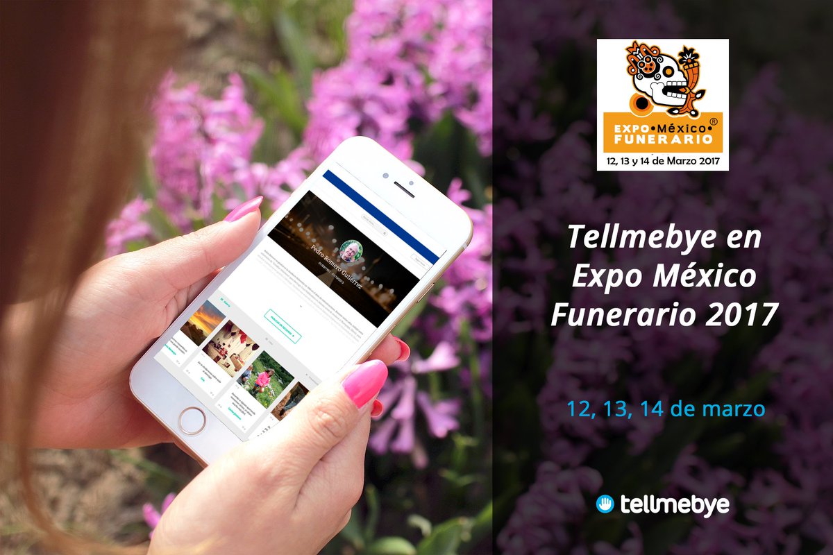 tellmebye's tweet photo. La fecha para la @ExpoMexicoFuner se acerca! No olvide visitarnos en el stand 50. #tellmebye #funerarias #expomexico #soyguardian #innovar https://t.co/j90o7y7x0j