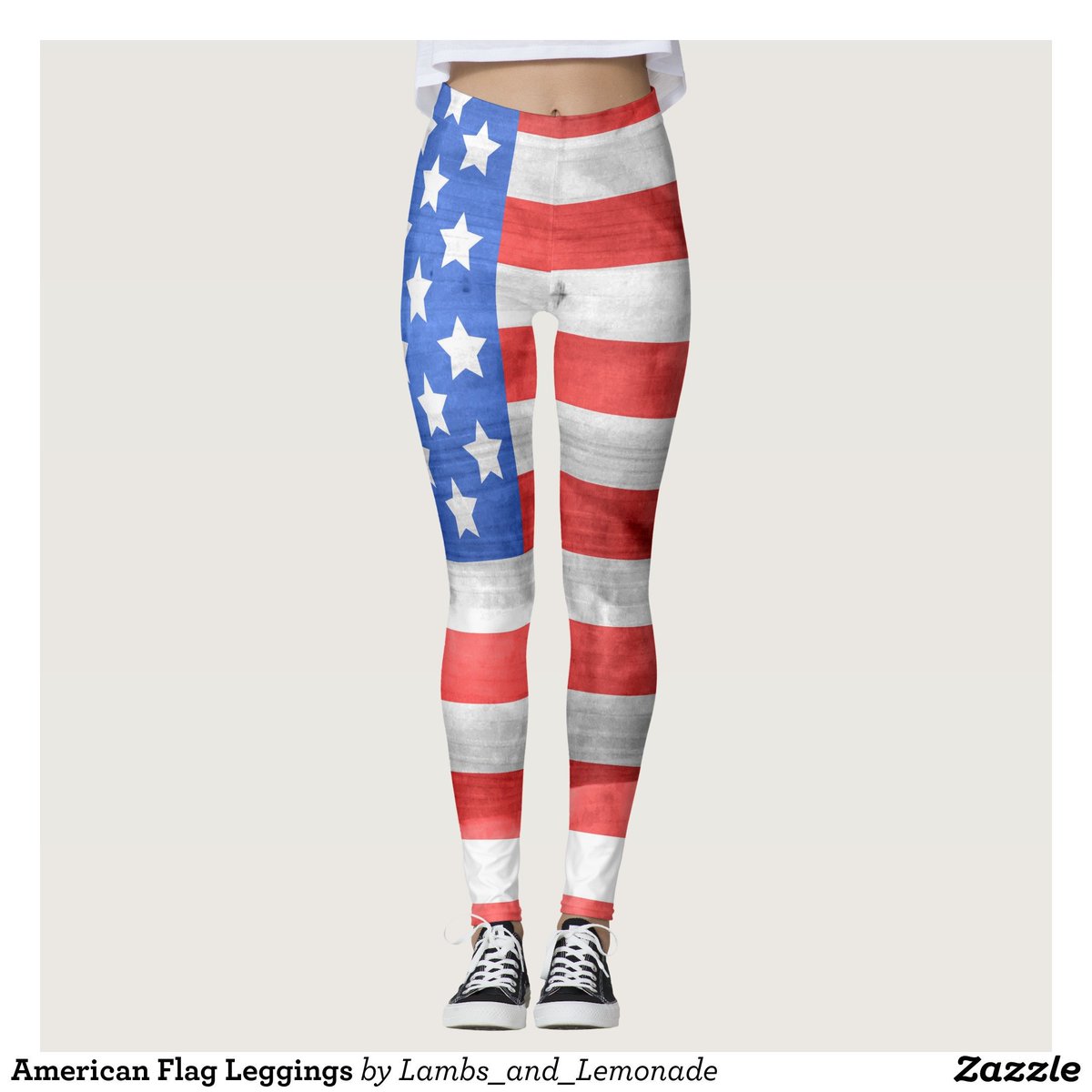 thezmill's tweet image. Grunge #americanflag #highcompression #leggings perfect for #fitness #workout zazzle.com/collections/le…