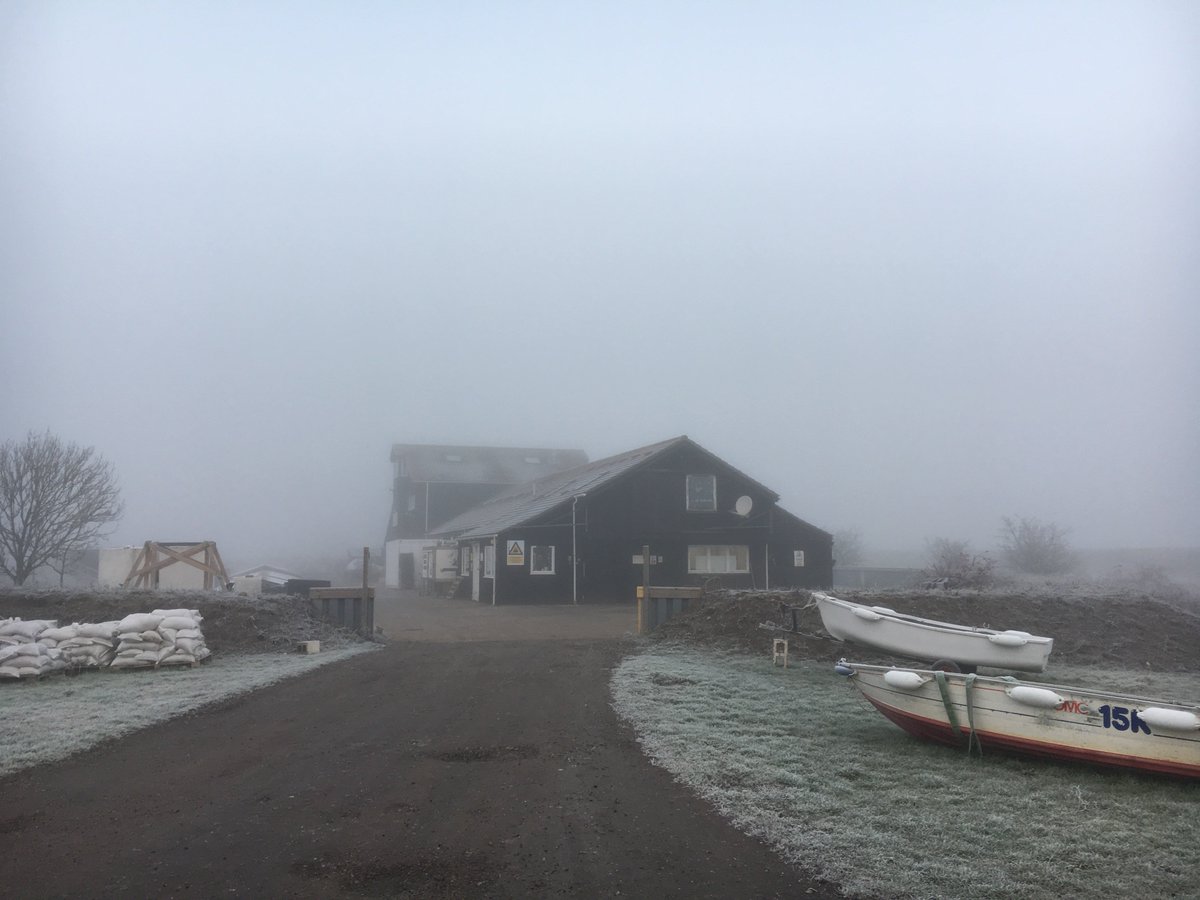 ShellfishRus's tweet image. It was a cold start to the day at the Fishery, hopefully it's a lot warmer where you are. 
#colchesteroysters