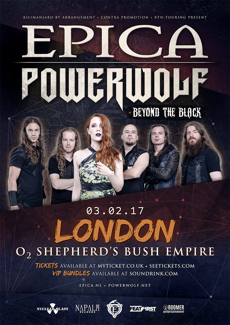 Two more weeks before we perform at the O2 Shepherds Bush Empire, London! 
Limited amount of ticket available from: goo.gl/R1ke85