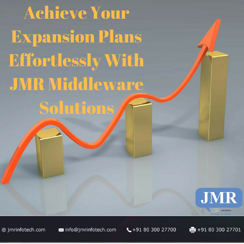 JMRInfotech's tweet image. Achieve your expansion plans effortlessly with JMR #MiddlewareSolutions bit.ly/2jFw0LH