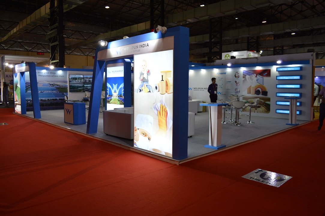 Stall Designed &amp; Fabricated by Six Sigma for Welspun