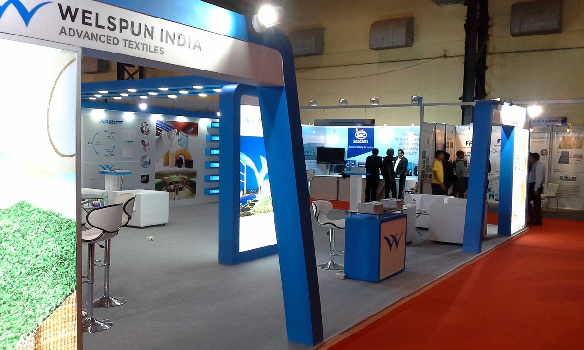 sixsigmaevents's tweet photo. Stall Designed &amp; Fabricated by Six Sigma for Welspun https://t.co/NQM3GPfHUO