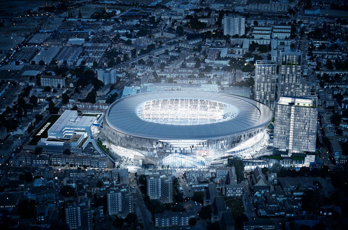 SpursOfficial's tweet photo. A reminder of how our new home will look once finished. ��� 

#SpursNewStadium #COYS https://t.co/GtwQSdTsOF