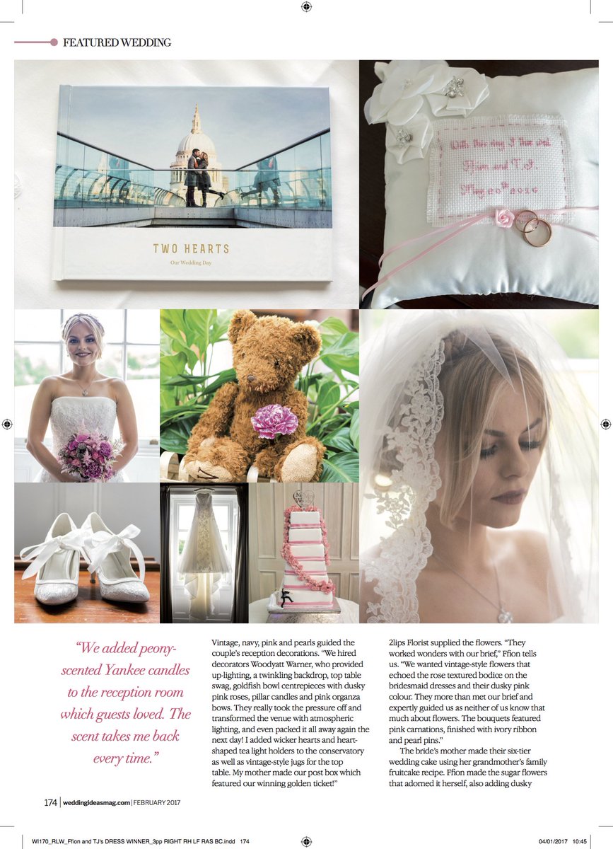 sharpedgephoto's tweet photo. Ffion and TJ's Wedding featured in this months Wedding Ideas Magazine, OUT NOW! Thank you to everyone involved! x https://t.co/KifhHyiS6n