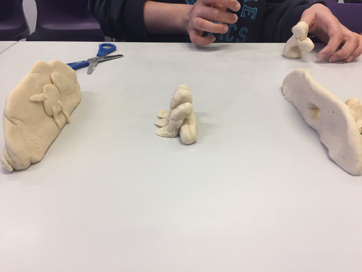 GCHumanities's tweet photo. #Year12 Philosophy students creating Plato's cave from salt dough ๐#GCReligiousStudies #gcy1217 https://t.co/B9wENXN2em