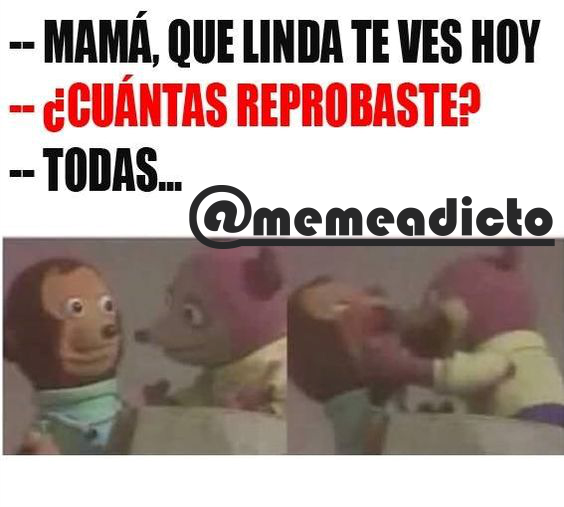 memeadicto69's tweet photo. Me matan #memeadicto #memes #risas #jaja #humor #like #lol #mama #linda #reprobe #materias https://t.co/jTlQNL8wxX