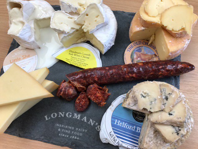 LongmanCheese's tweet photo. Great afternoon tasting products with customers! what's your favourite product? #tastings #lunchinginstyle #customslates #workperks https://t.co/cTx2SLqgiw