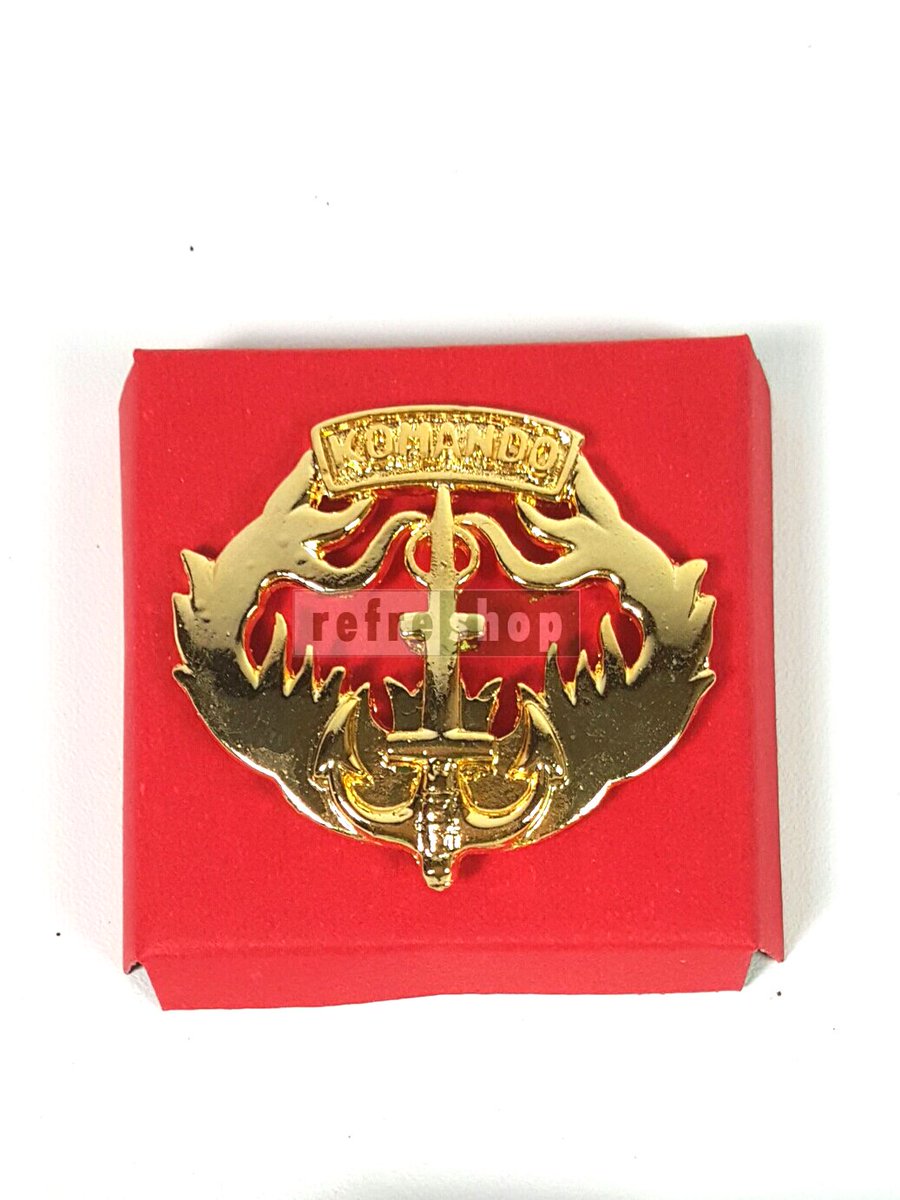 refreshop's tweet image. Dapatkan di sini  refreshop.net/detail/brevet-… untuk brevet pin Komando dengan kode BPKT10 di Refreshop  #brevetpinkomando #refreshop #brevetTNI