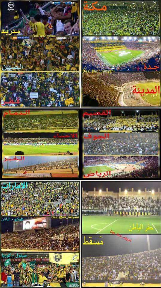 ShAlhakmy's tweet photo. #الاتحاد_الطايي

كل المدن والدول ارضك يااتحاد 

ضيفوها اليوم جمهور #الاتحاد في حايل https://t.co/zj3xQ0G0gv