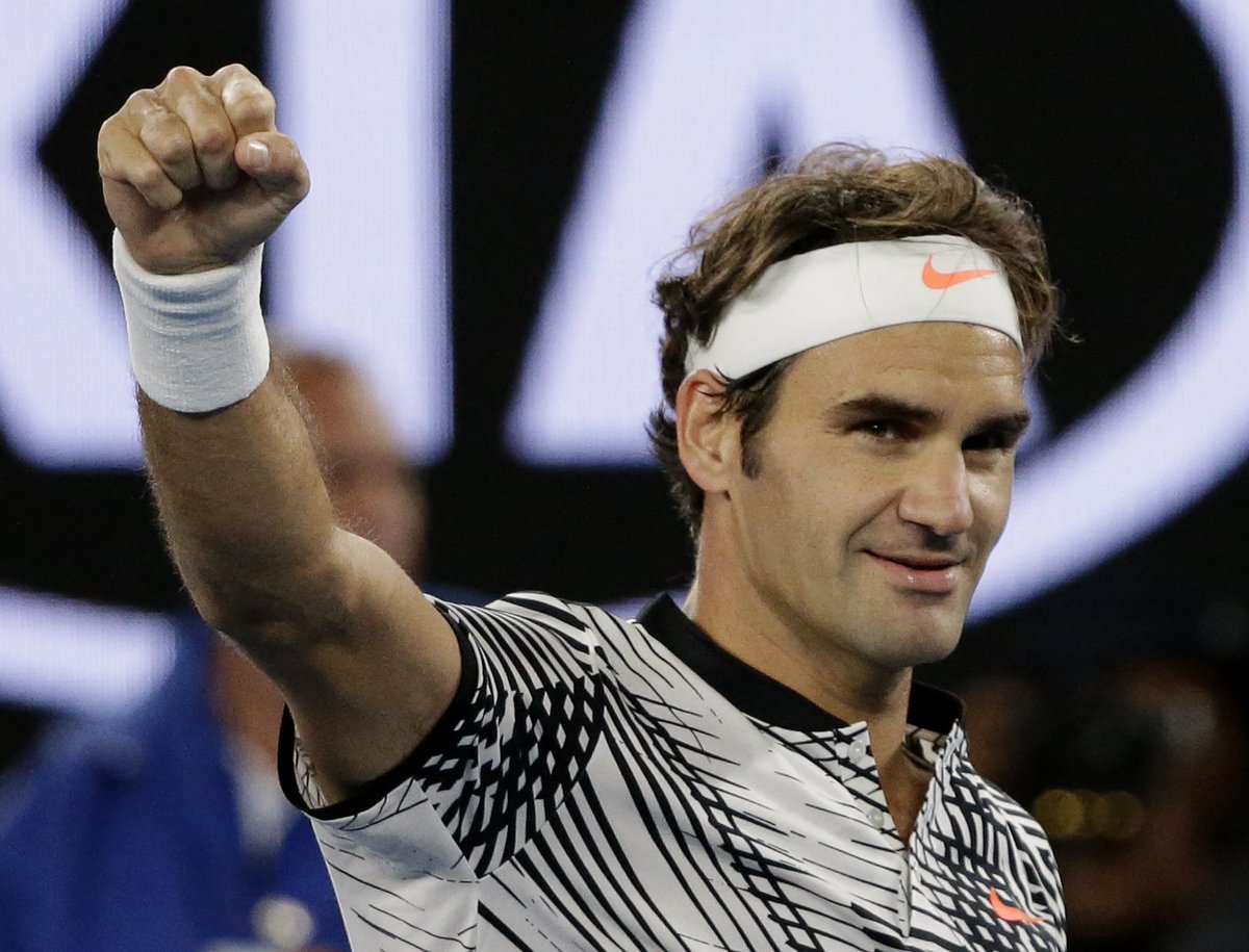 SC_ESPN's tweet photo. Con un excelente nivel, Federer avanzó en #AUSTRALIAxESPN. ¡Dale RT si creés que se quedará con el título! https://t.co/9NObSMCowy