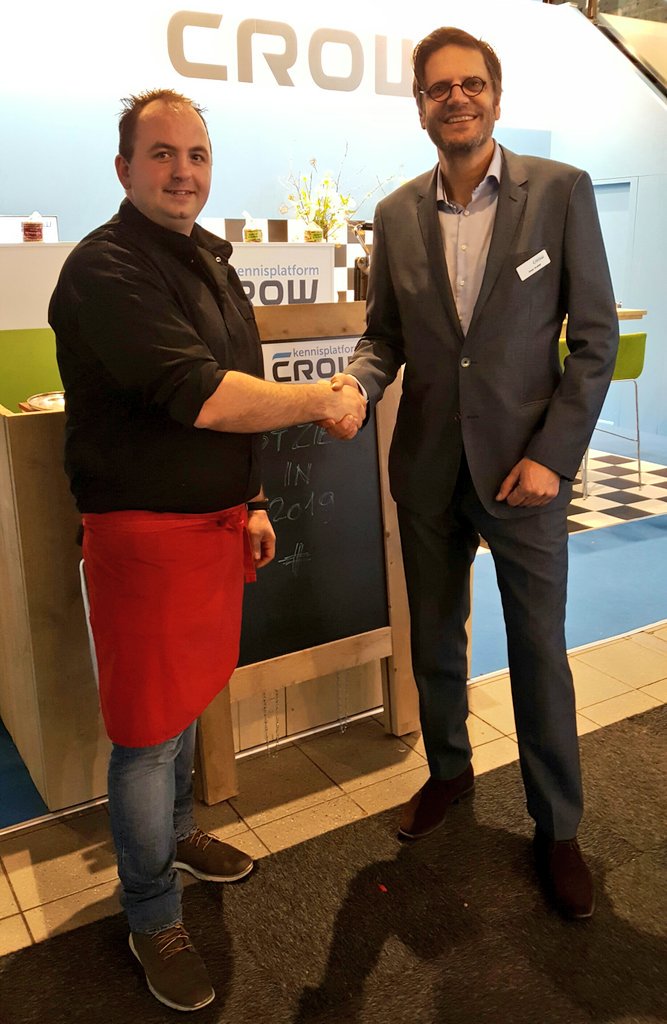 crow_nl's tweet image. De koek is op. Maar gelukkig is de Stroopwafelbakker (@schefke85) in 2019 weer van de partij!! Tot ziens. #infratech