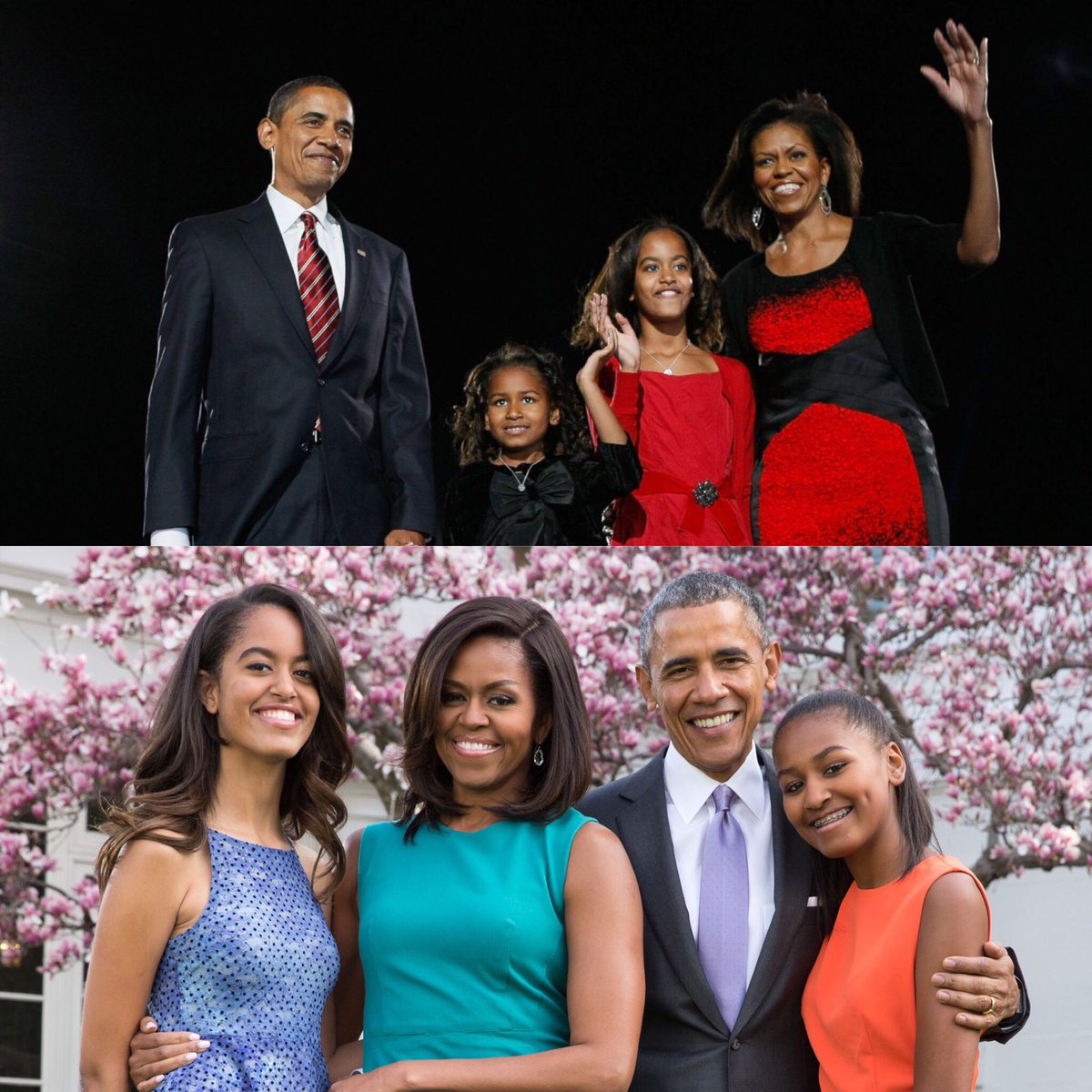 FAMEOakland's tweet photo. @POTUS and Family: Thank you for 8 wonderful years! https://t.co/sS5CTPy8Tw