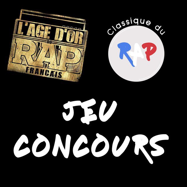 📱Follow + RT pour tenter de gagner tes places pour <a href="/LAgeDorDuRAPFR/">l'age d'or du Rap Fr</a> !

#Concours #CDRF

+ d'infos: facebook.com/ClassiqueduRap…