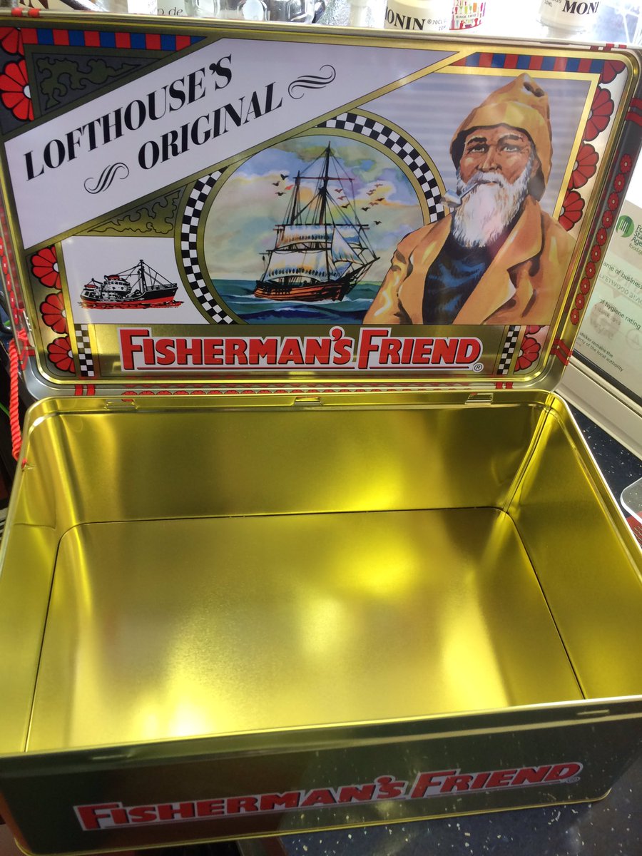 fleetwoodbeach's tweet photo. These @Fishermans_UK tins are getting bigger! 😍 We have a limited stock of tins; pocket-sized are now #LimitedEdition! #GrabOneWhileYouCan https://t.co/UQuJwpiArJ