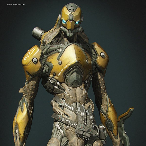 3dtotal's tweet photo. 'Leaper' By MIKALAI DZEMIANTSEVICH #3d #concept #character #scifi #suit #armour #gun #3dtotal https://t.co/a8URhQlZ6E https://t.co/jYNQJ62r63