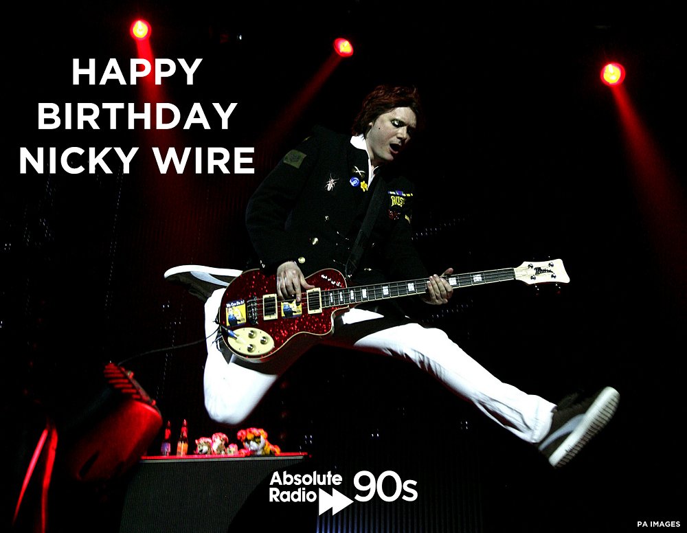 Happy Birthday Nicky Wire! What is your favourite 90s Manics song? 