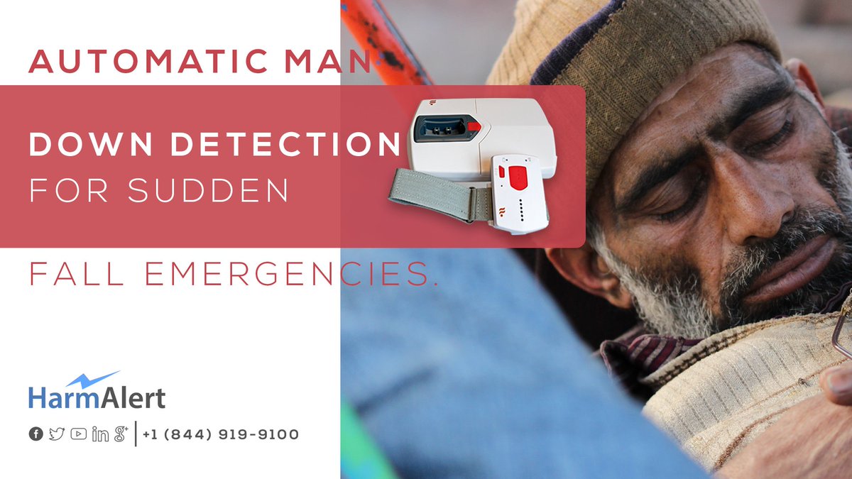 harmalert's tweet image. Perfect for fall risk seniors. #seniorsafety #seniorprotection