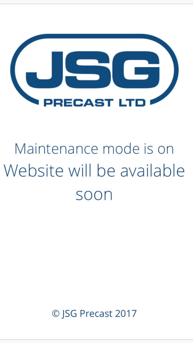 JSG precast tweet media