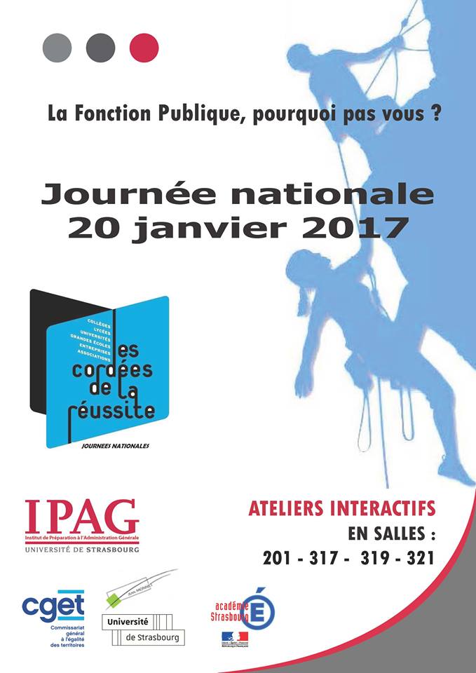 Aujourd'hui, c'est la Journée Nationale des Cordées! Retour sur le programme toute la journée! #ipag