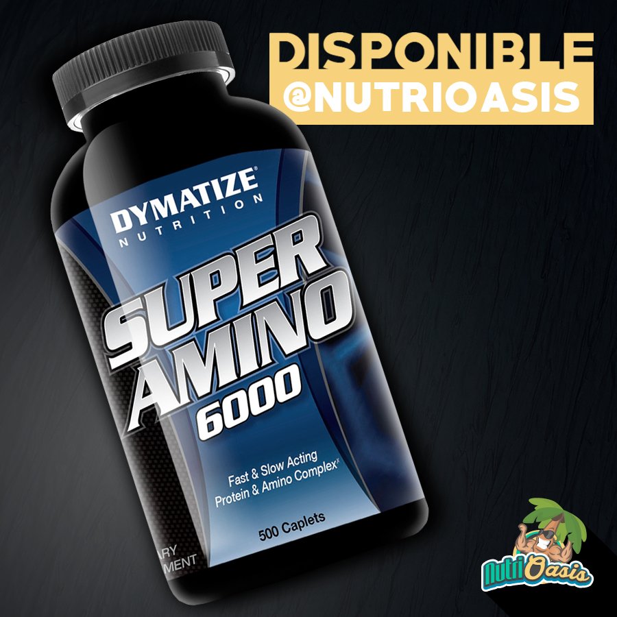 nutrioasis's tweet photo. Súper Amino 6000 de #Dymatize proporciona un amplio espectro de aminoácidos esenciales y no esenciales. 
#NutriOasis #Suplementos #VzlaGym https://t.co/pT64iT6SMH
