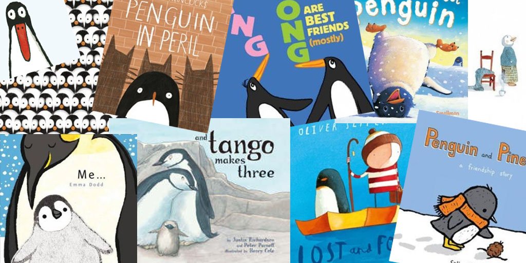 Booktrust's tweet photo. Here are our favourite picture books with penguins in honour of #PenguinAwarenessDay

https://t.co/5Fsi9BiYvL https://t.co/UdpAK765p3