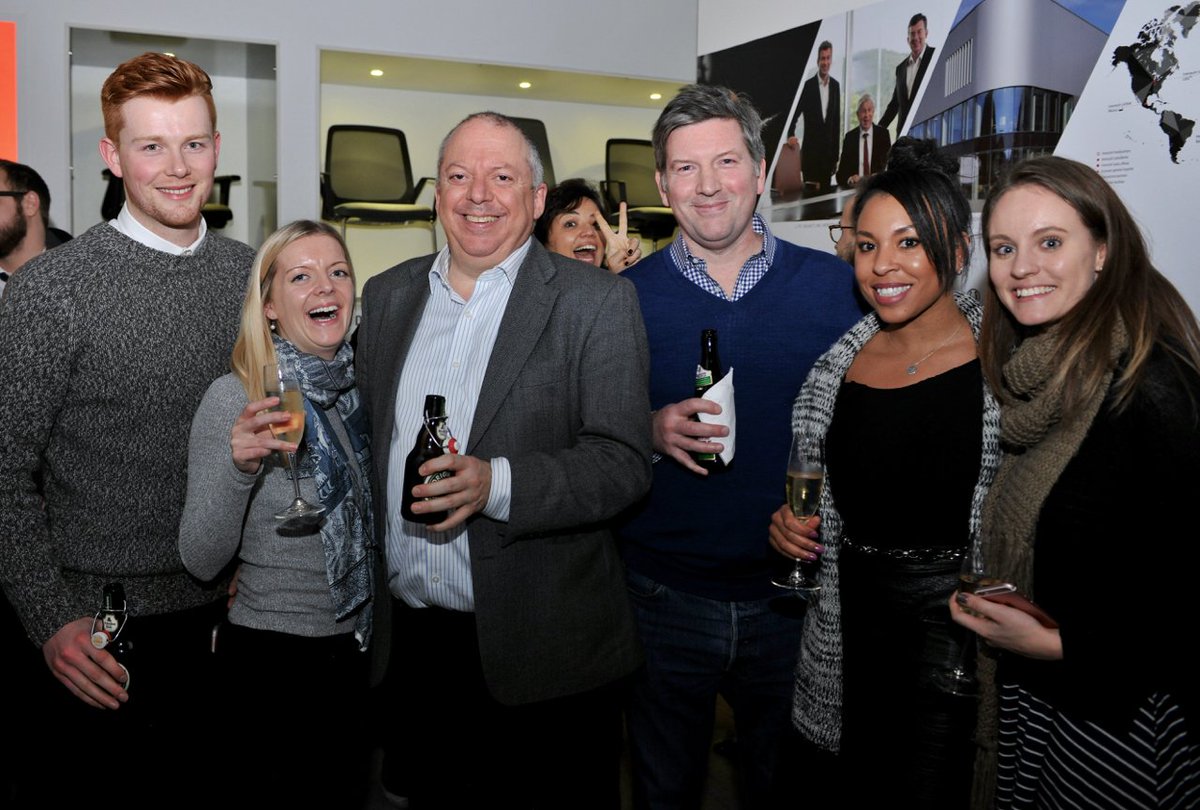 SurtioEvents's tweet photo. @day2_interiors enjoying themselves at last nights Interstuhl Party https://t.co/aMmJdxJqDM