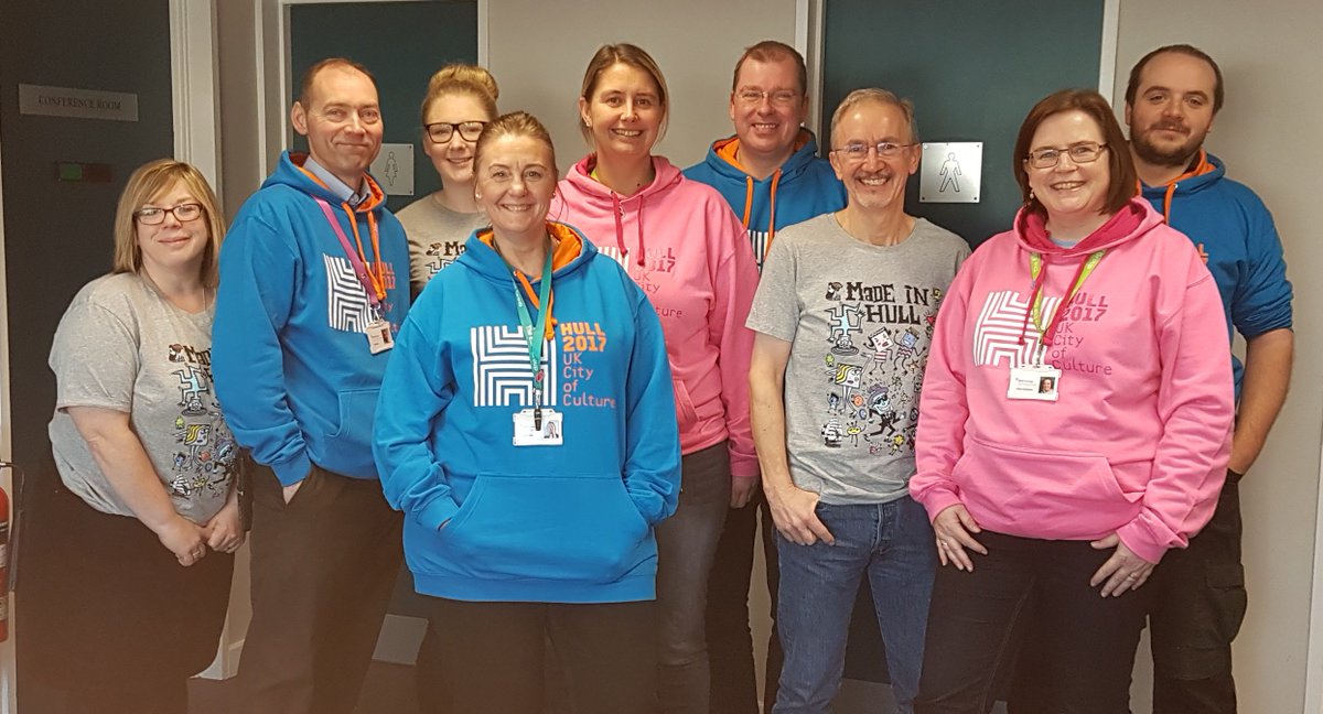 City of Culture Fun Friday <a href="/espgrp/">The ESP Group</a> today in Hull, the team are proud to be part of the story <a href="/2017Hull/">Hull City of Culture</a>