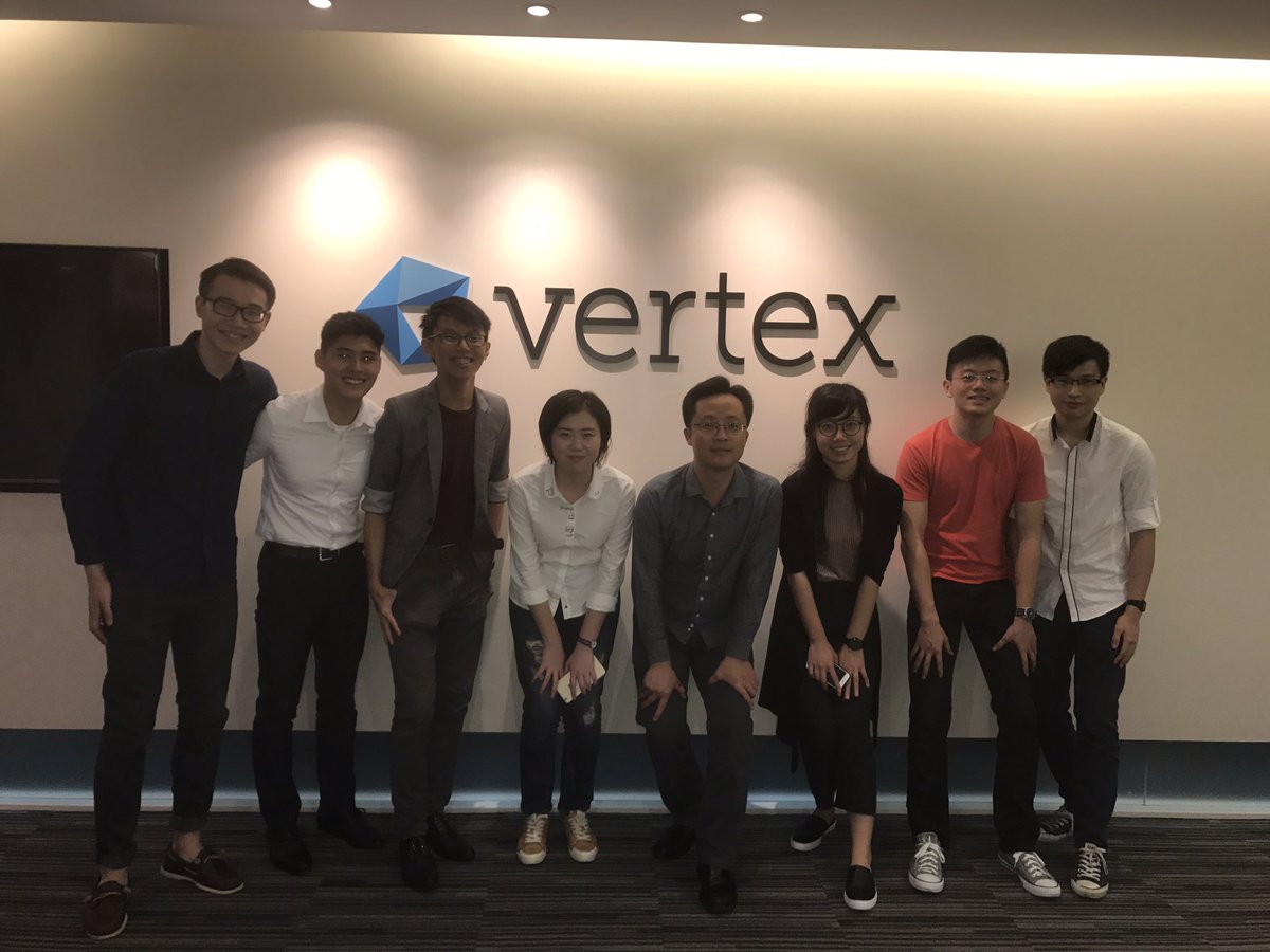 ErnieTeo's tweet photo. @cityfellowsco learning about Venture Capital. First meeting in Singapore! Thanks to Genping Lu @vertexventures! #techsg https://t.co/wXN21ZoJTQ