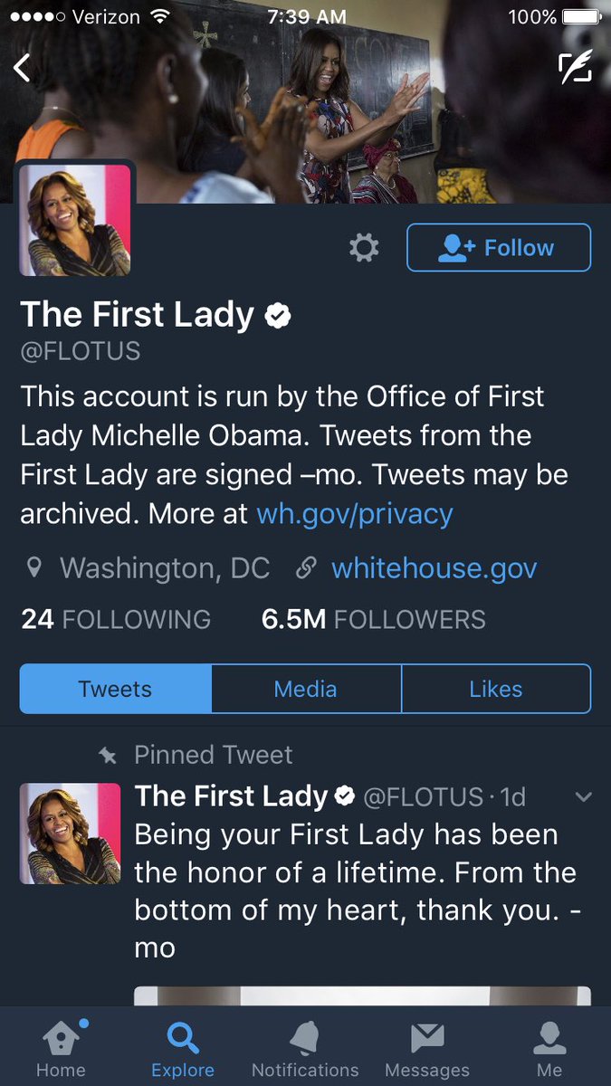 LilJ_3375's tweet photo. Screenshot while y'all can 😭😭😭 #ThankYouObamas https://t.co/xmpn9pul4N