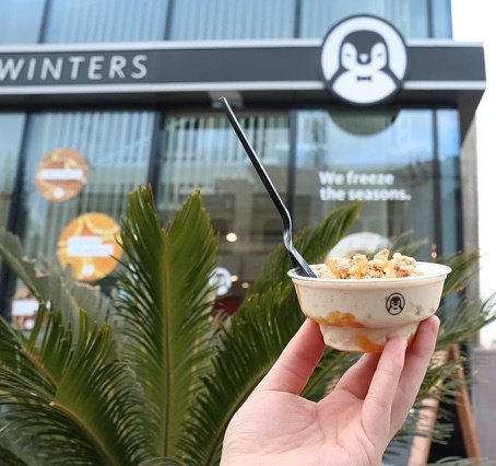 Four_Winters's tweet photo. Enjoy the combination of salty and sweet with Peanut Butter Pretzel, part of our brand new Winter in Winter collection. #WeFreezeTheSeasons https://t.co/0wAFliKOKP