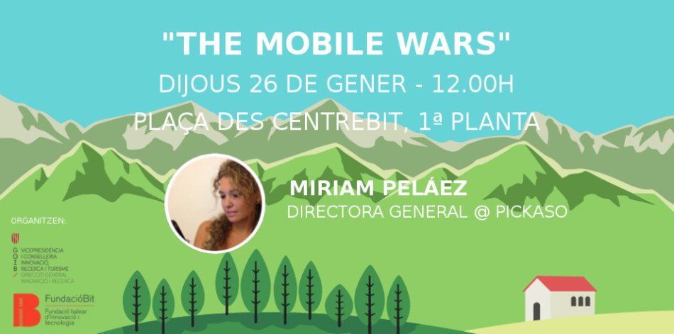 Xerrada interessant sobre mobile màrqueting. Apunta't'hi ja: docs.google.com/forms/d/1xP80n…